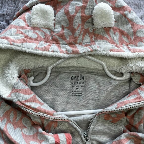 Earth by Art & Eden infant Hoodie 3-6 months - Picture 4 of 4